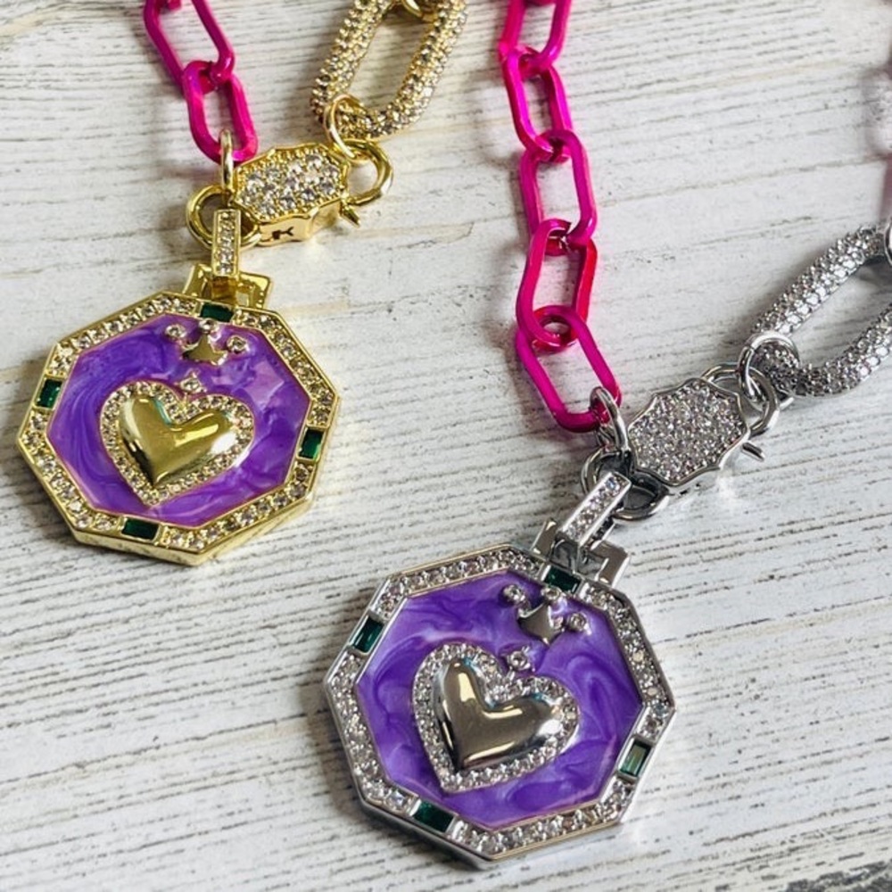 New magnet you are loved necklace